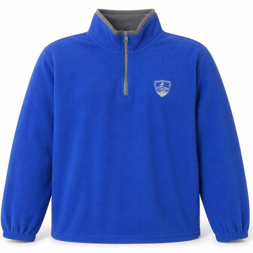 Atlasformen Men's Blue Fleece Zip Sweatshirt XL