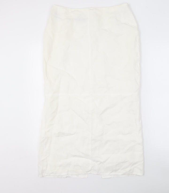 Alex & Co. Women's Ivory Midi Pencil Skirt, Size 14