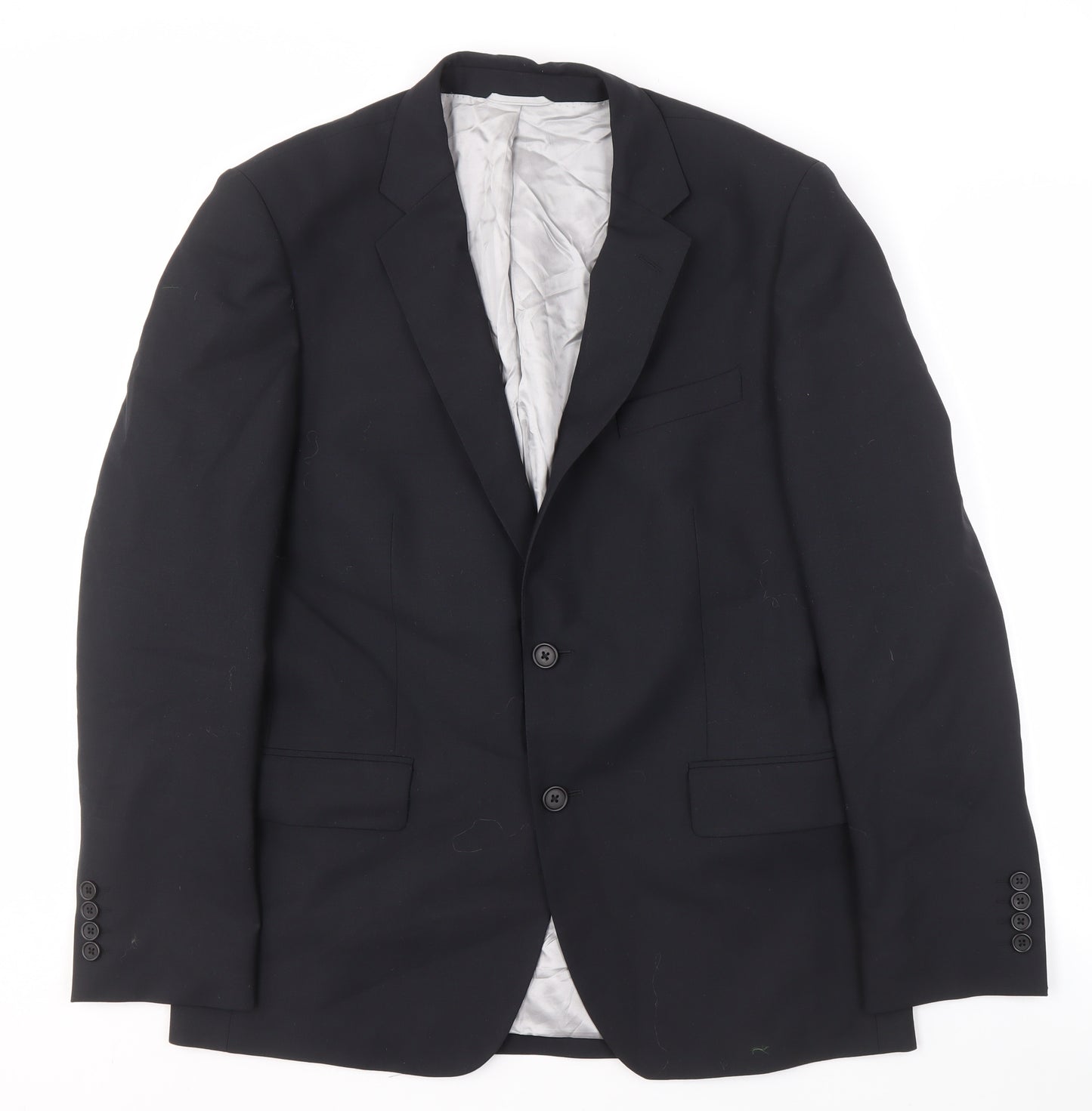 Daniel Hechter Men's Black Blazer, 42S, Regular Fit