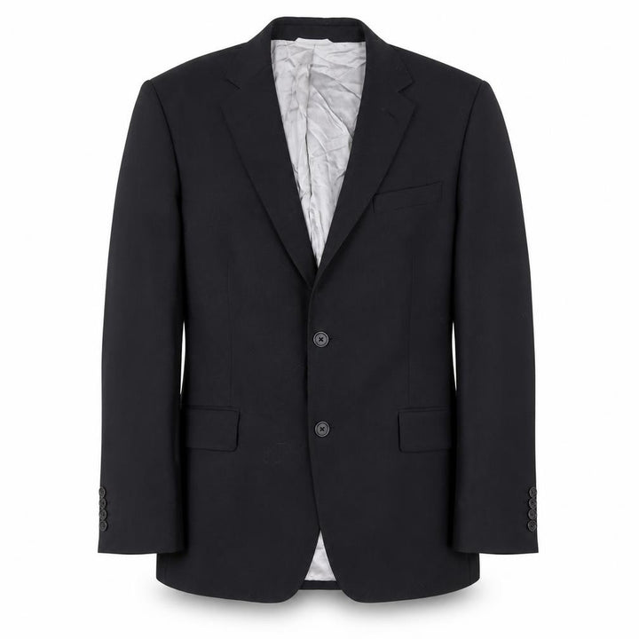 Daniel Hechter Men's Black Blazer, 42S, Regular Fit