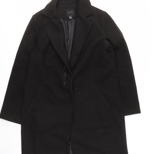 New Look Women's Black Coat Size 12