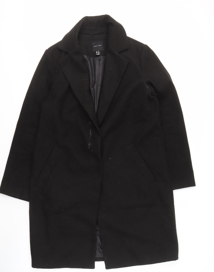 New Look Women's Black Coat Size 12