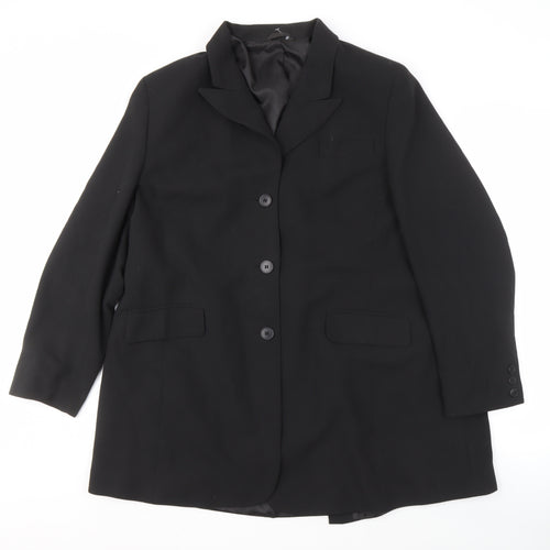 Next Black Maternity Suit Jacket Size 18 Women's