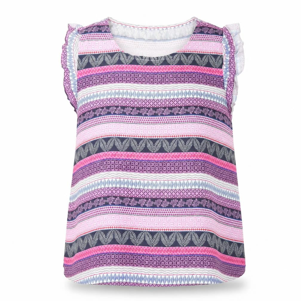 Front view of Bonmarché Women's Multicoloured Blouse, size 24
