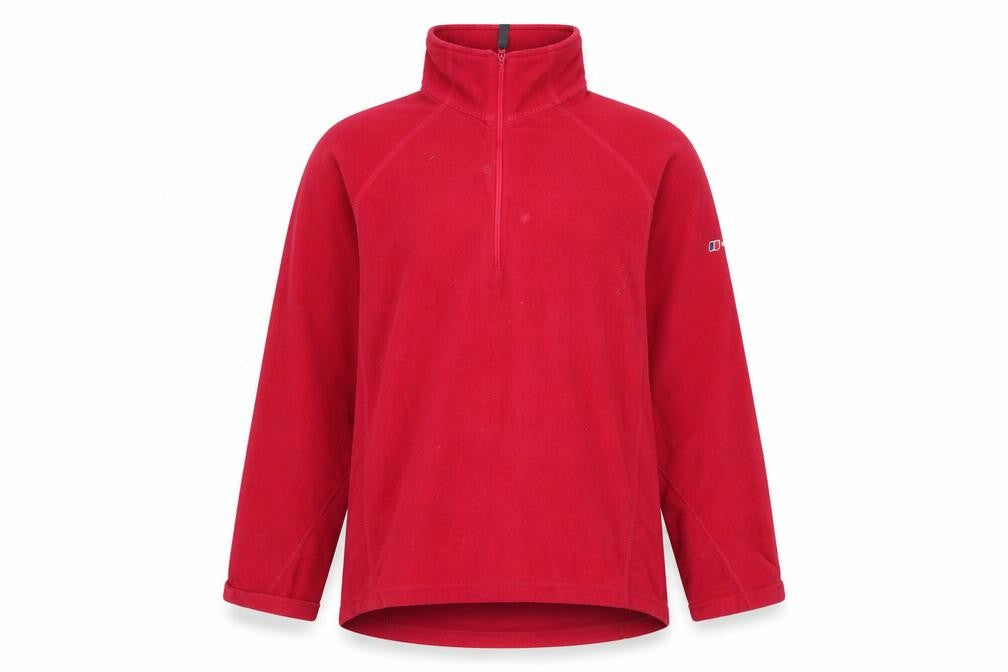 Front view of Berghaus Women’s Red Pullover Sweatshirt, size UK 14