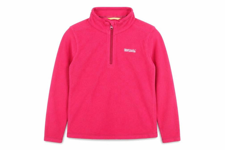 Regatta Girls Pink Fleece Pullover, Size 11-12, Lightweight