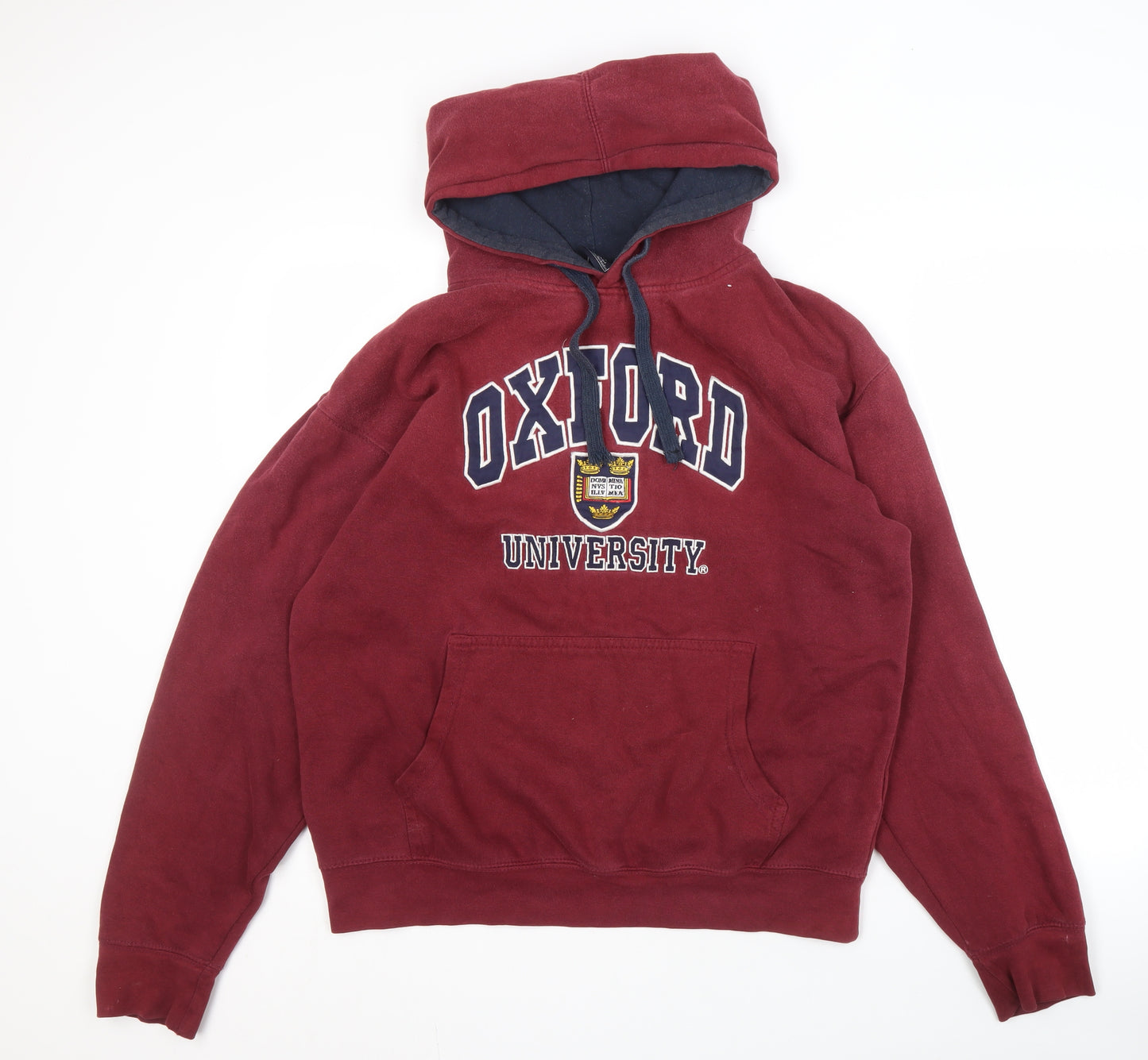 Oxford University Men's Red XL Pullover Hoodie