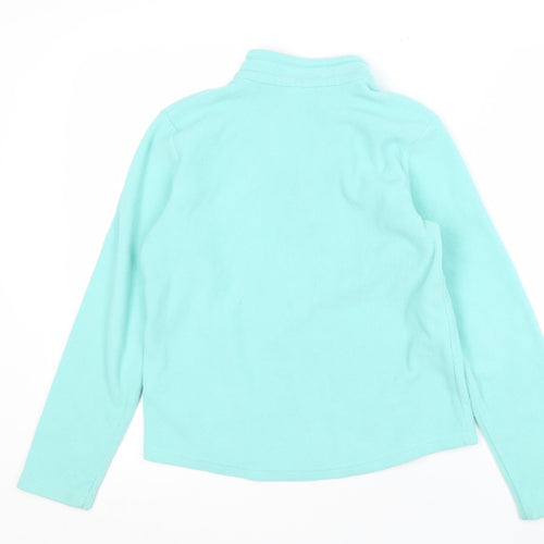 Decathlon Girls Blue Fleece Pullover Sweatshirt 12-13 Years