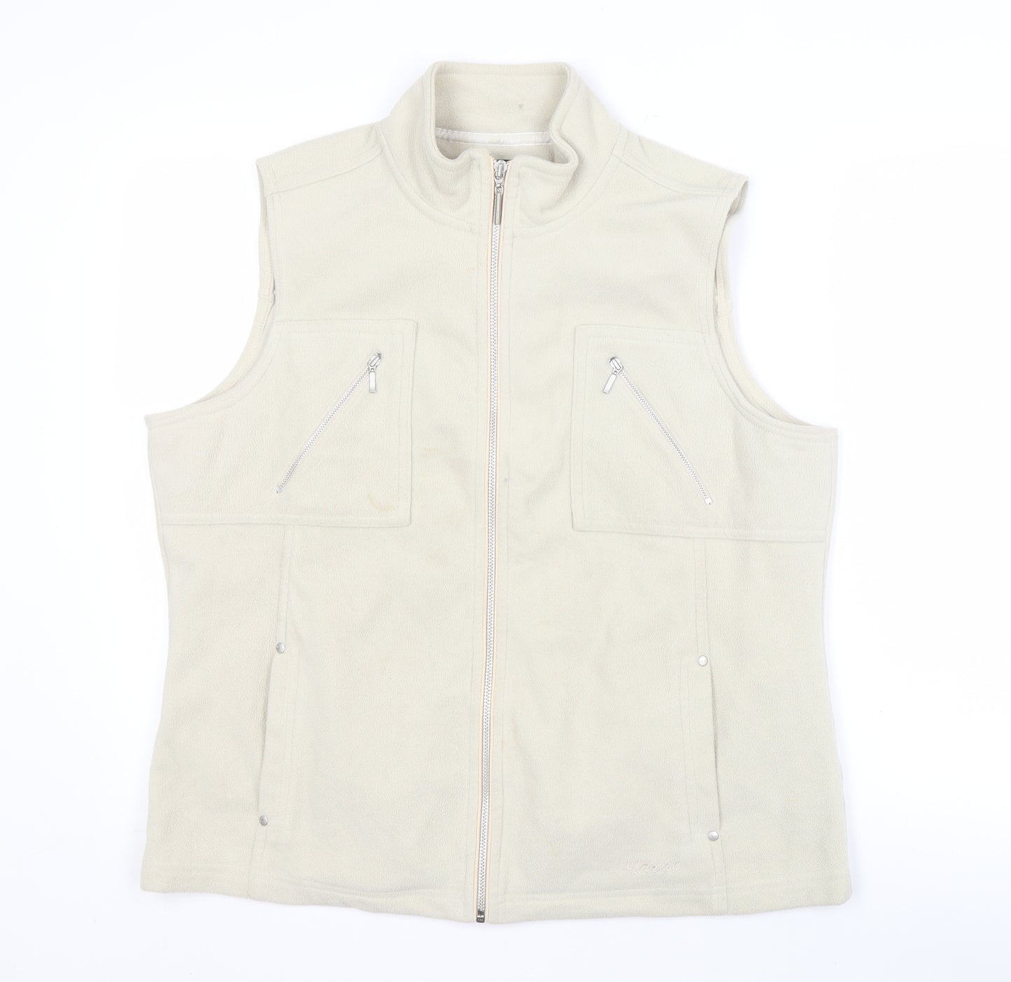Maine New England Women's Beige Waistcoat Size 18