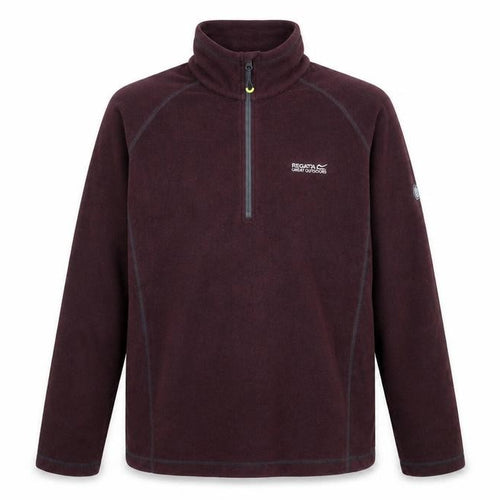 Regatta Purple Men's Outdoor 1/2 Zip Sweatshirt L