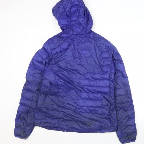 HIGEAR Women's Blue Puffer Jacket UK 14