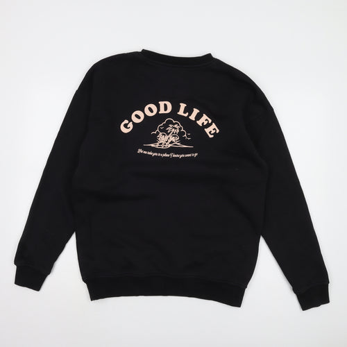 Wasted Heroes Men's Black Pullover Sweatshirt M