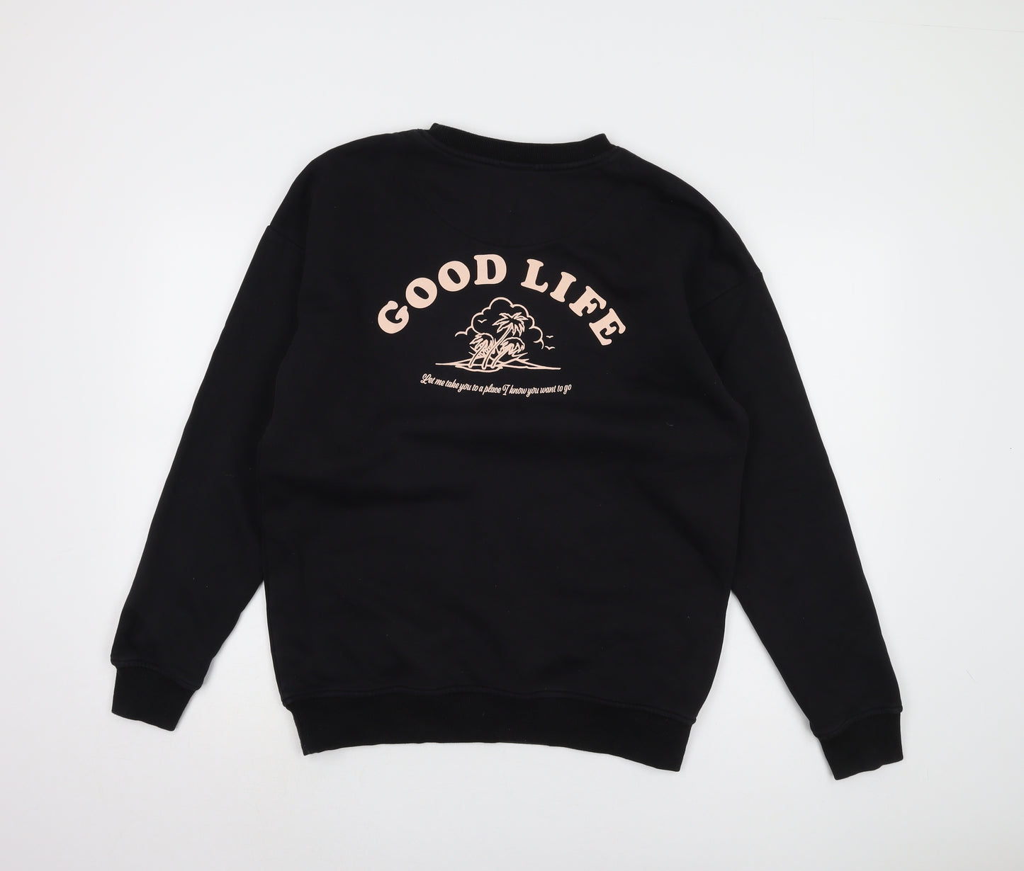 Wasted Heroes Men's Black Pullover Sweatshirt M