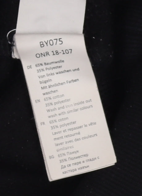 Wasted Heroes Men's Black Pullover Sweatshirt M