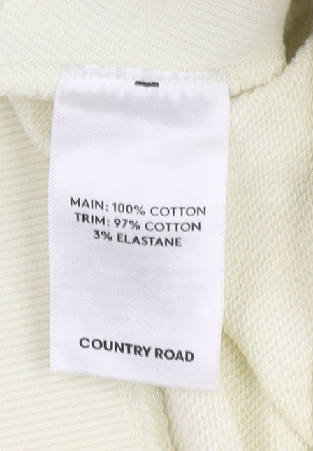 Country Road Unisex Ivory Pullover Sweatshirt M