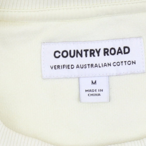 Country Road Unisex Ivory Pullover Sweatshirt M