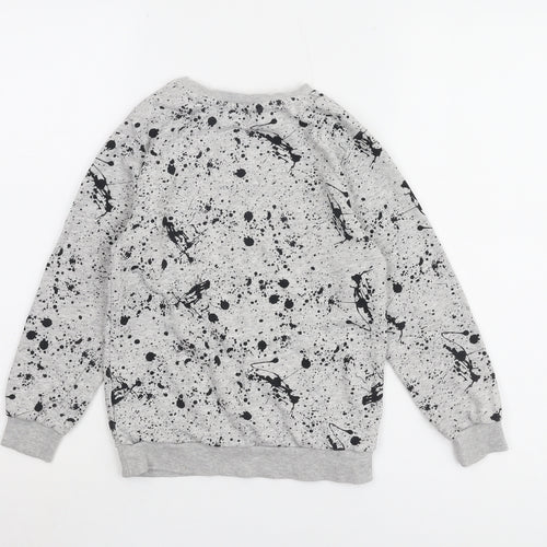 George Boys Sonic Grey Pullover Sweatshirt 7-8 Years