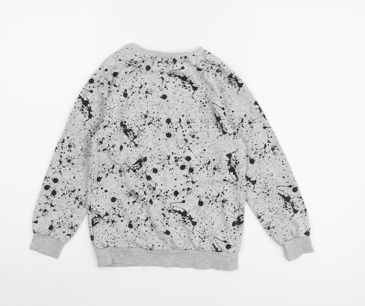 George Boys Sonic Grey Pullover Sweatshirt 7-8 Years