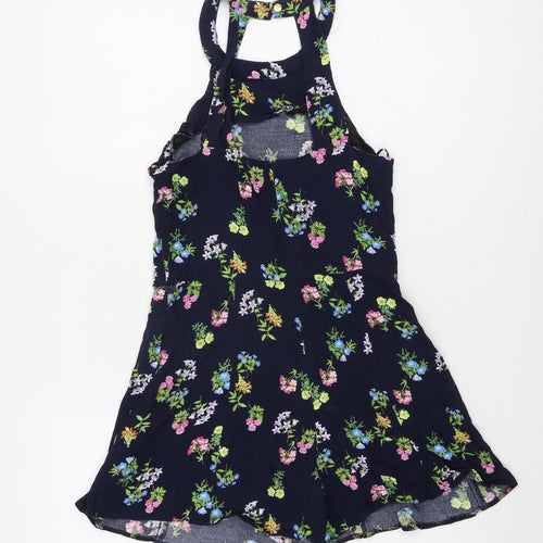 Miss Selfridge Women's Floral Playsuit, Multicoloured, Size 10
