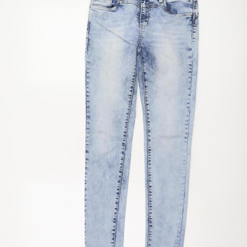 New Look Women's Blue Skinny Jeans Size 10