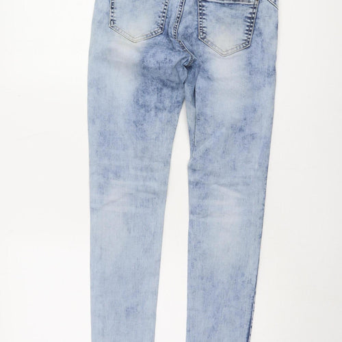 New Look Women's Blue Skinny Jeans Size 10