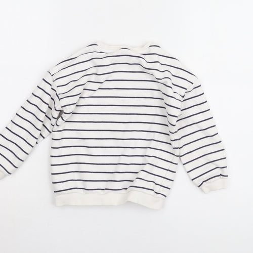Jurassic World White Girls Pullover Sweatshirt 5-6 Years