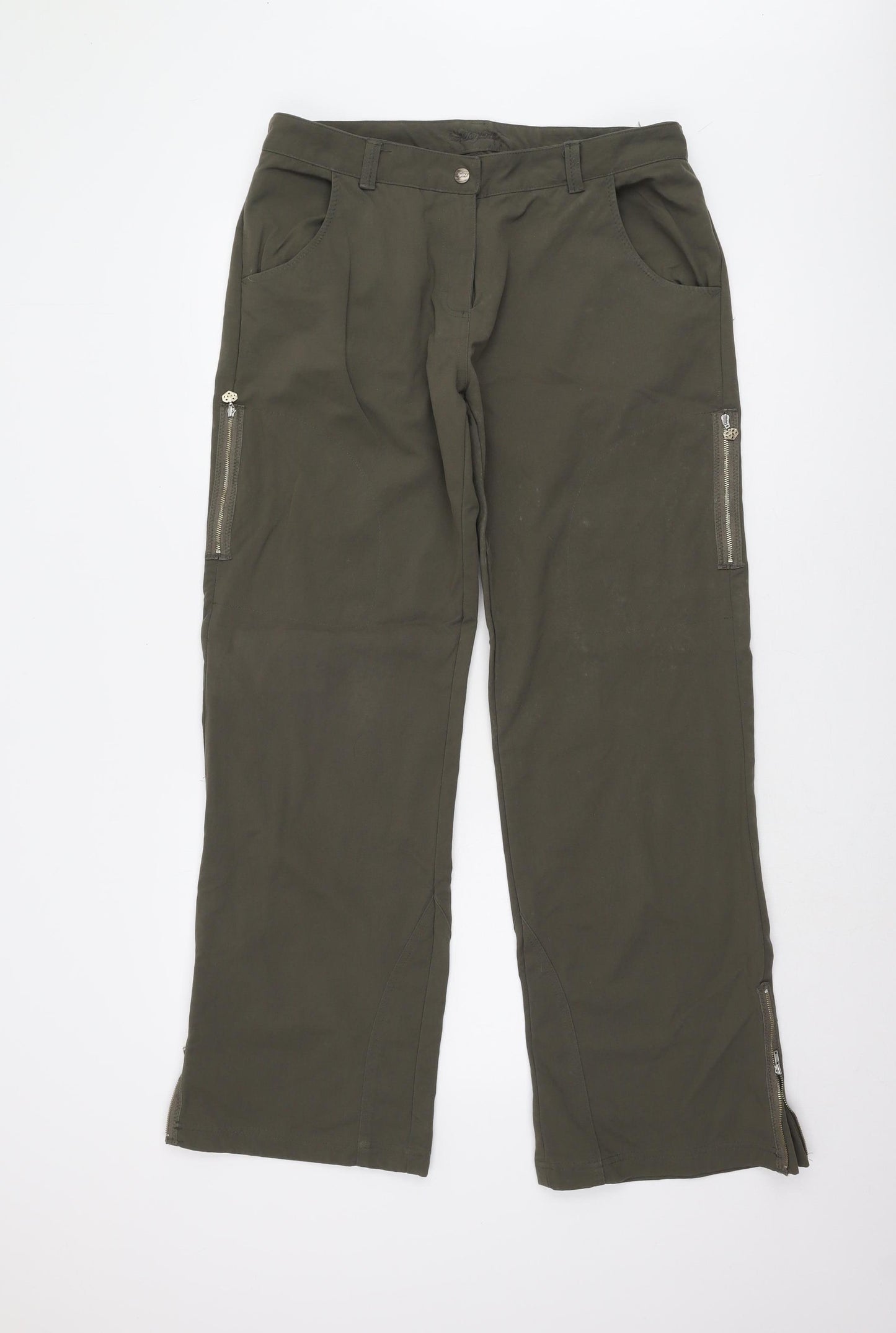 TOG 24 Women's Green Cargo Trousers Size 12-14