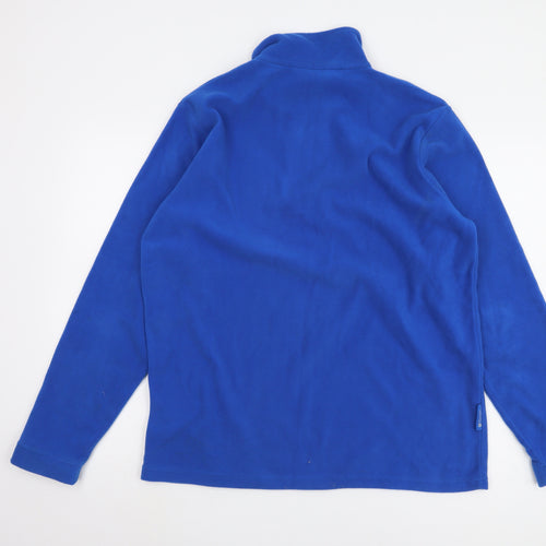 Mountain Warehouse Men’s Blue Pullover Fleece Sweatshirt L