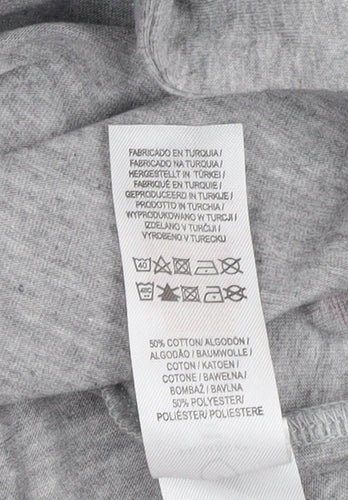 PlayStation Men's Grey Graphic T-Shirt 2XS