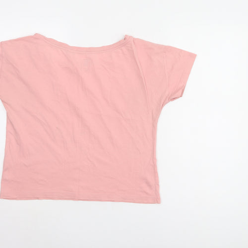 Jack Wills Women’s Pink Crew Neck T-Shirt Size 8