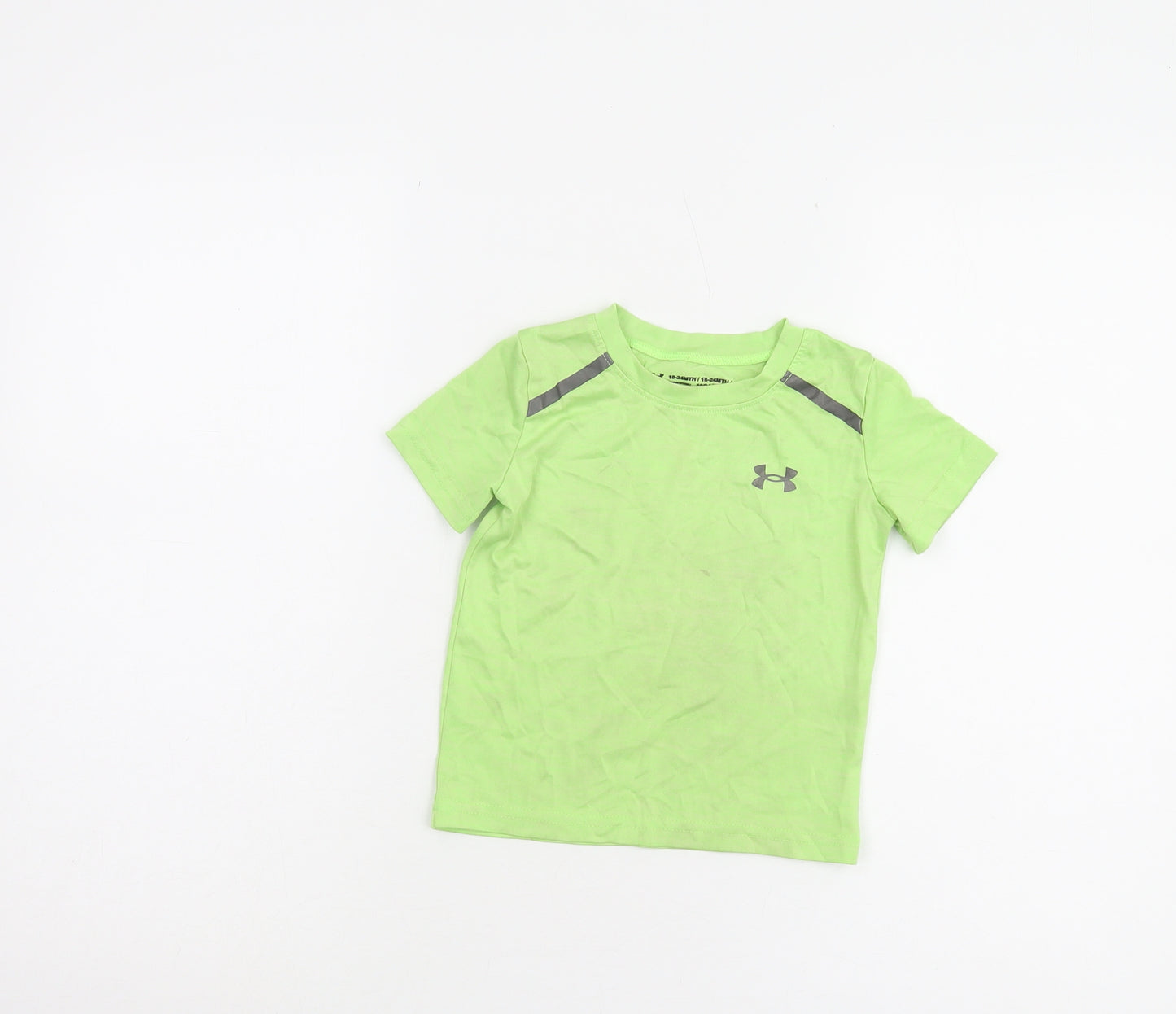 Under Armour Unisex Baby Green Jersey T-Shirt, 18-24M