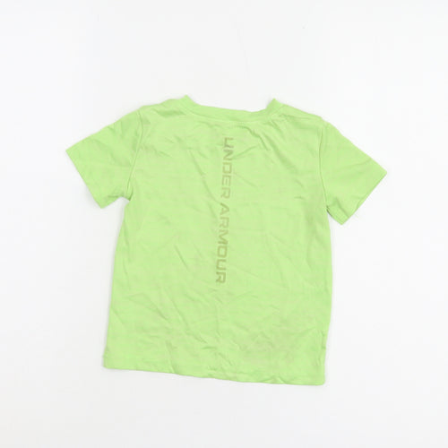 Under Armour Unisex Baby Green Jersey T-Shirt, 18-24M