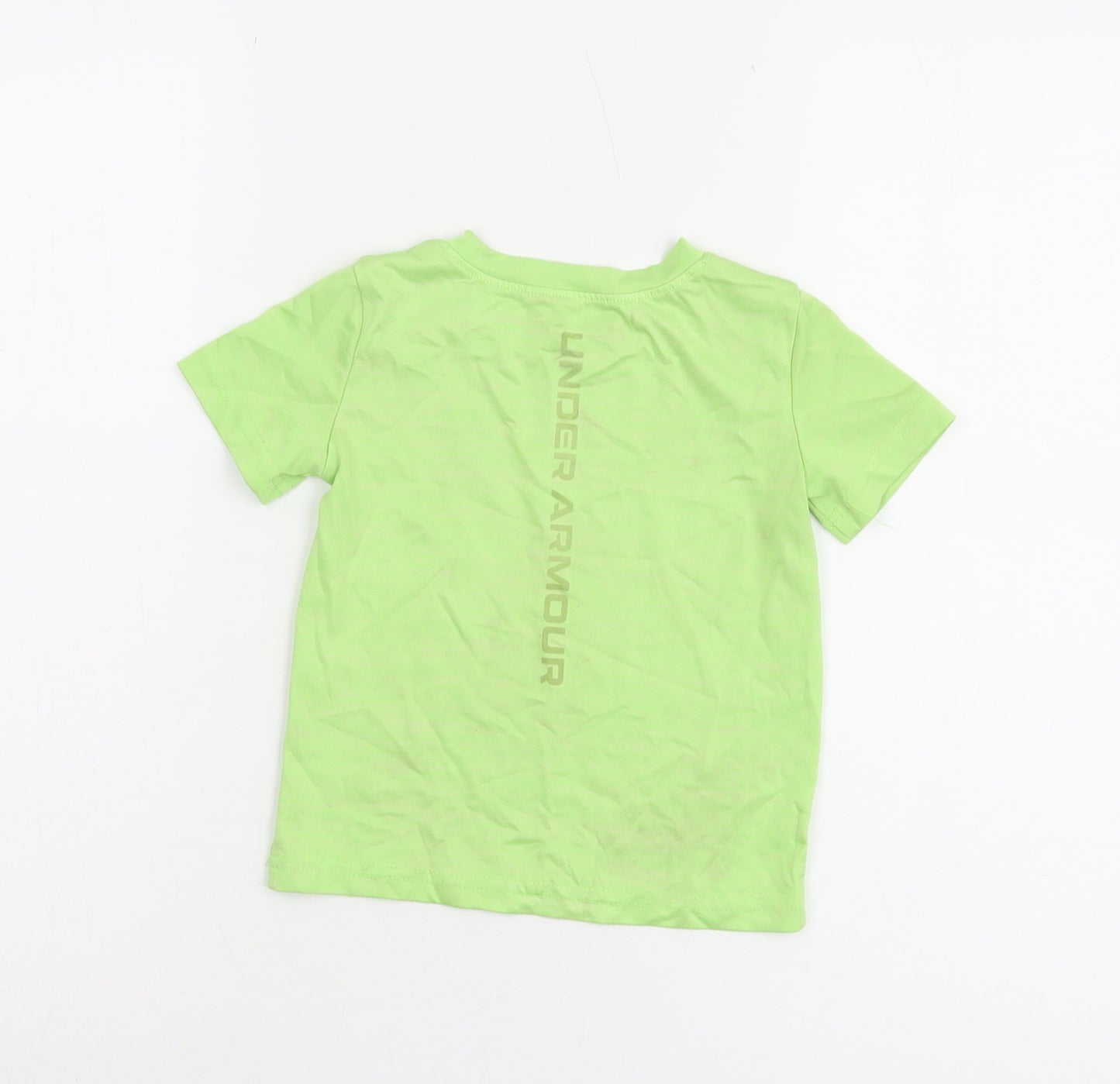 Under Armour Unisex Baby Green Jersey T-Shirt, 18-24M