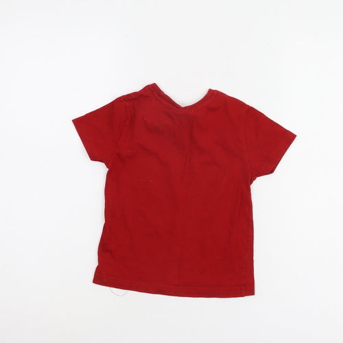 Marvel Boys Red T-Shirt 2-3 Years Spider-Man Graphic