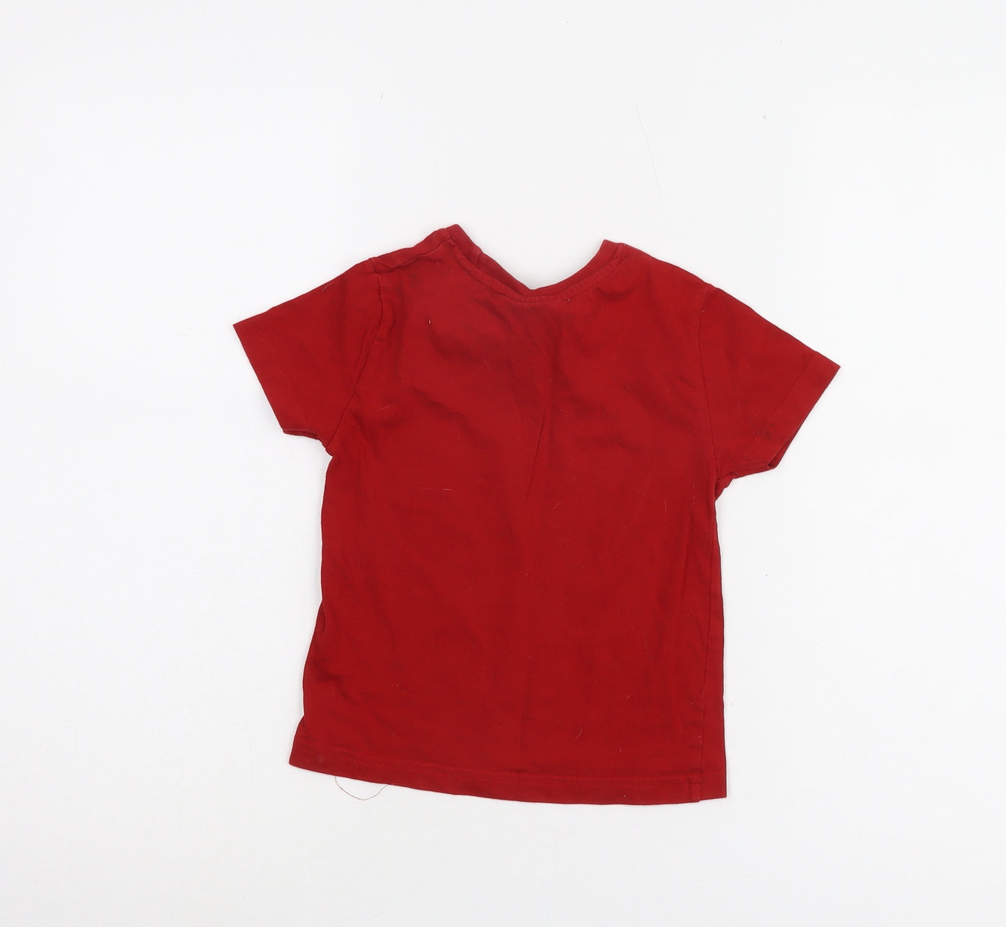 Marvel Boys Red T-Shirt 2-3 Years Spider-Man Graphic