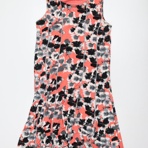 Anna Rose Women's Floral Sleeveless Dress, Size 14, Multicoloured