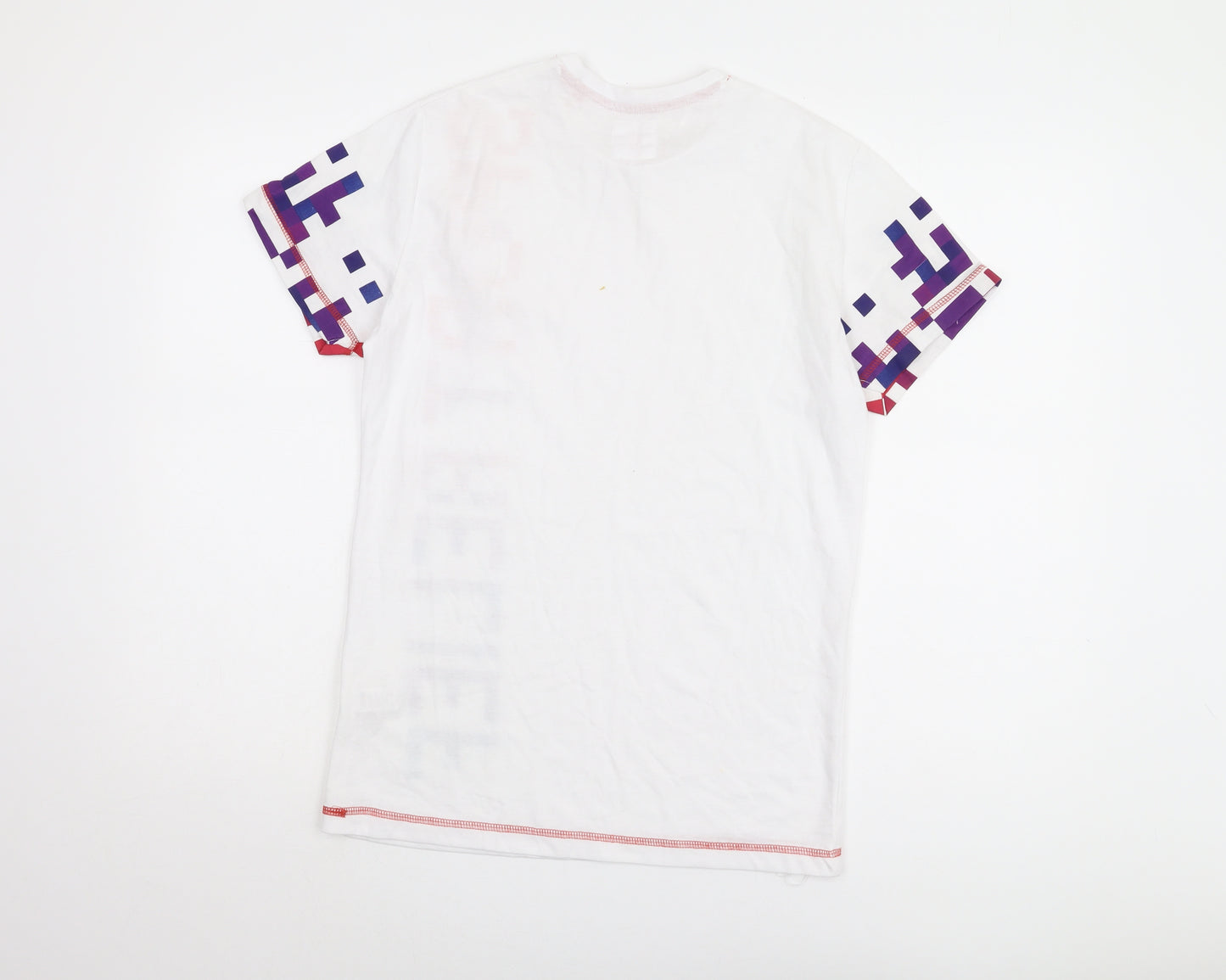 Sport Relief Men's White Graphic T-Shirt Size S