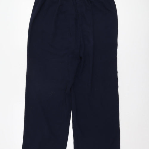 Isle Women's Blue Straight Trousers Size 14