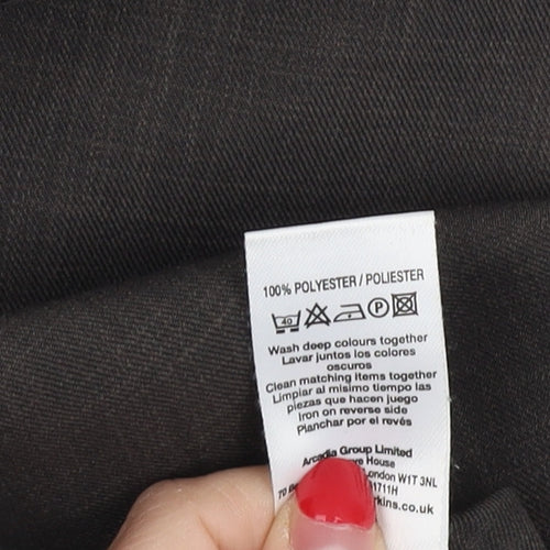 Dorothy Perkins Women's Black Trousers, Size 16