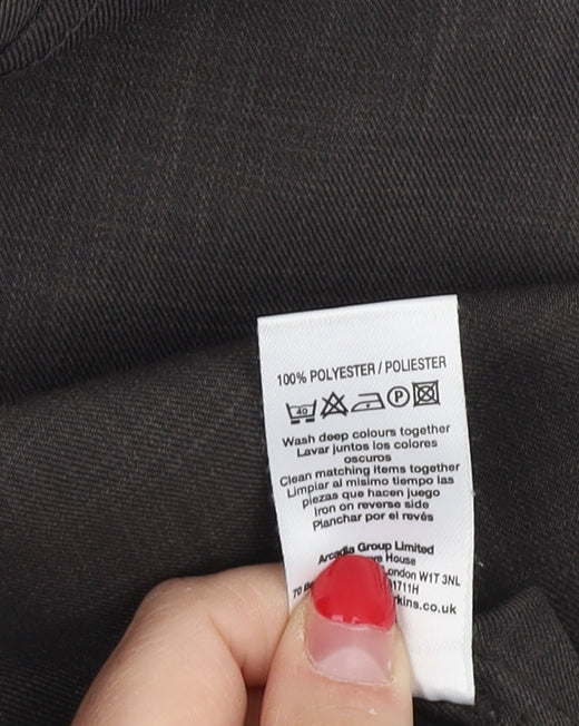 Dorothy Perkins Women's Black Trousers, Size 16