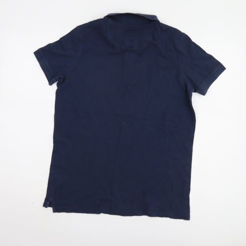 Henri Lloyd Men's Blue Polo Shirt S Classic Fit