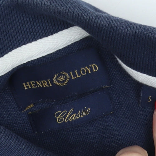 Henri Lloyd Men's Blue Polo Shirt S Classic Fit