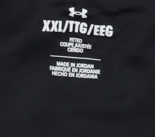 Under Armour Black 2XL Active Shorts for Unisex