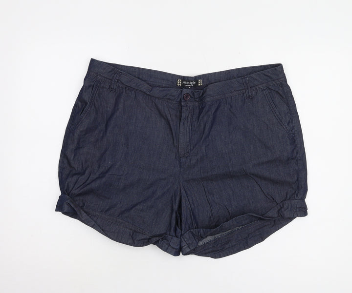Principle Blue Women's Shorts Size 18 with Pockets