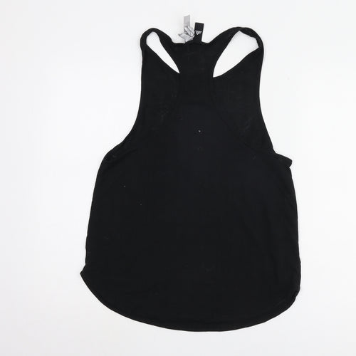 Adidas Women's Black Racerback Tank Top L