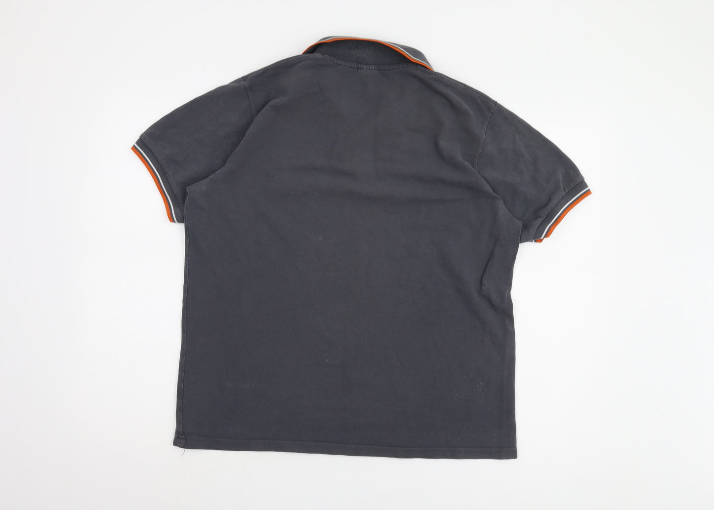 Fred Perry Men's Grey Short Sleeve Polo Shirt XL
