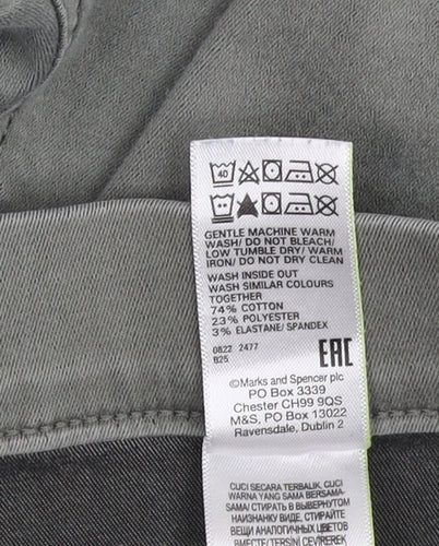 Marks and Spencer Womens Green Jeans Size 12