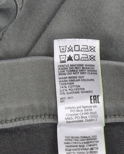 Marks and Spencer Womens Green Jeans Size 12