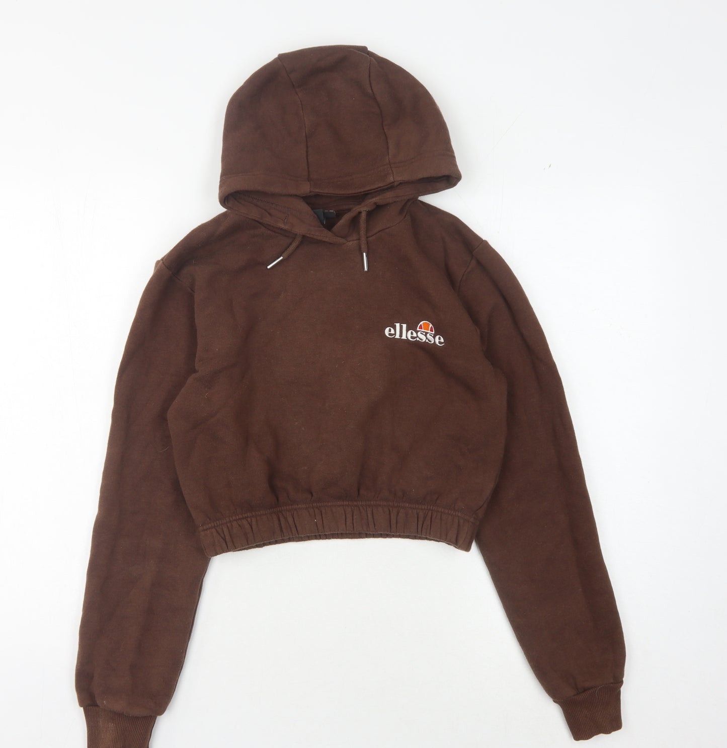 Ellesse Women's Brown Hoodie Size UK 6