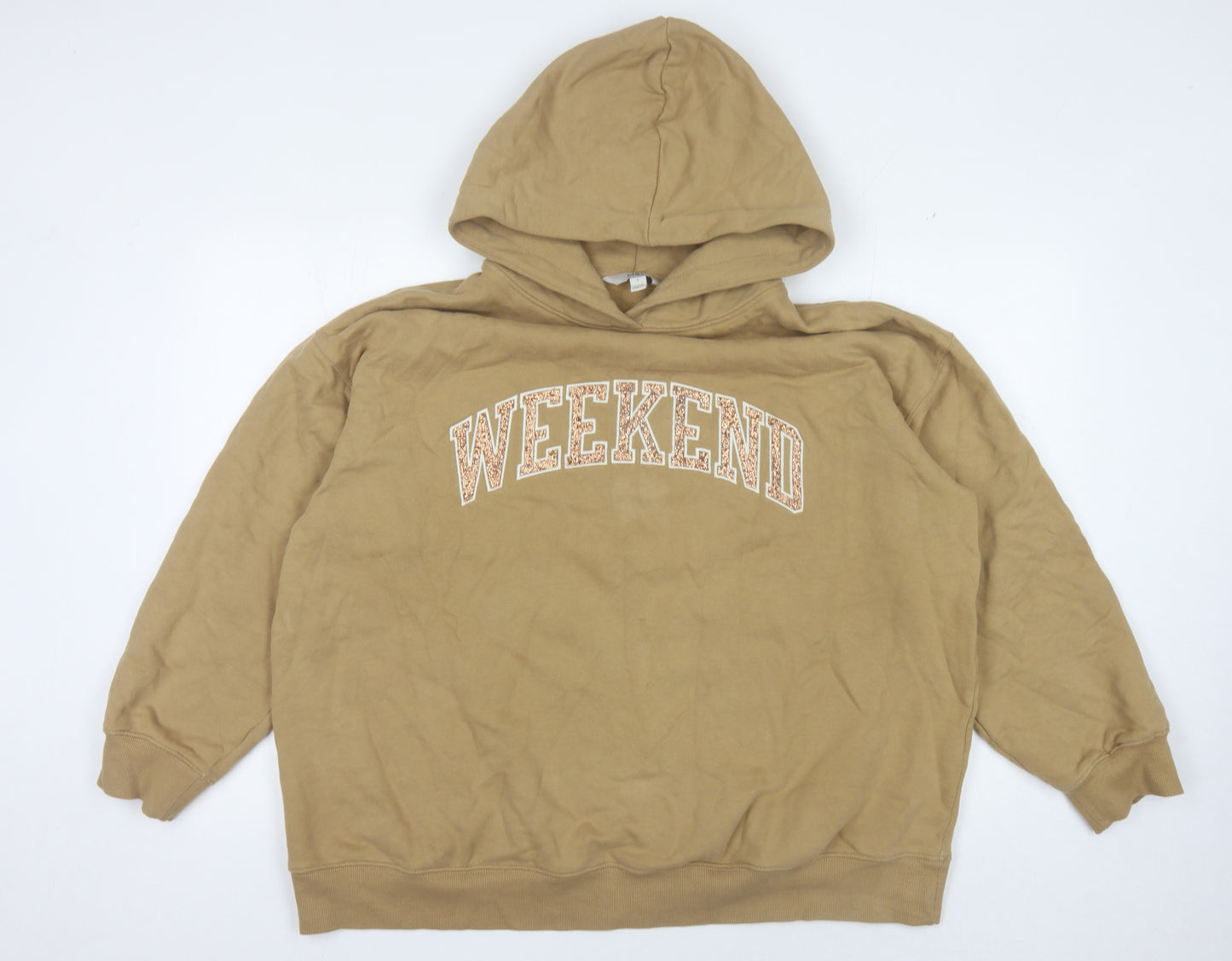 Marks and Spencer Women's Brown Hoodie, L